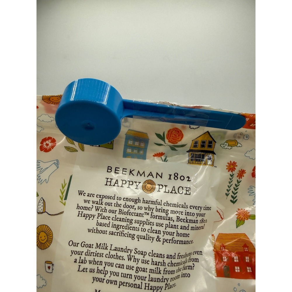 Beekman 1802 Happy Place 225 LOADS Fresh Linen Laundry Soap GOAT MILK PLUS - Picture 3 of 5